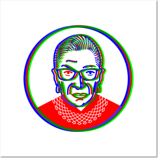 RBG in RGB Posters and Art